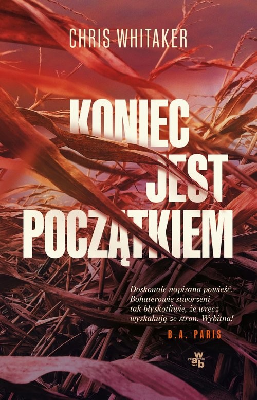 okładka Koniec jest początkiem książka | Chris Whitaker