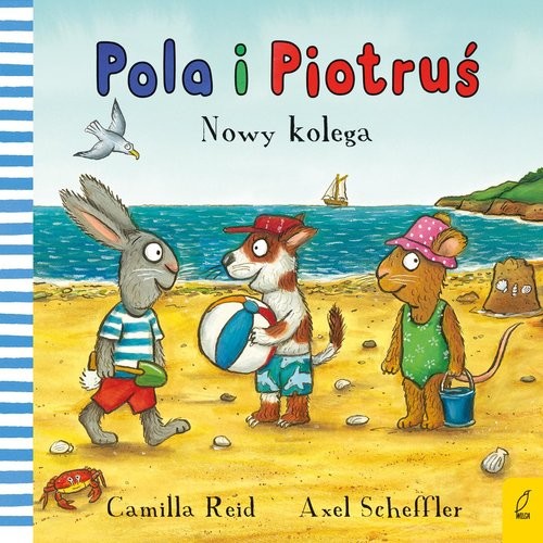 okładka Pola i Piotruś Nowy kolega książka | Camilla Reid