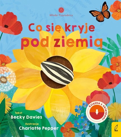 okładka Młodzi przyrodnicy Co się kryje pod ziemią książka | Becky Davies