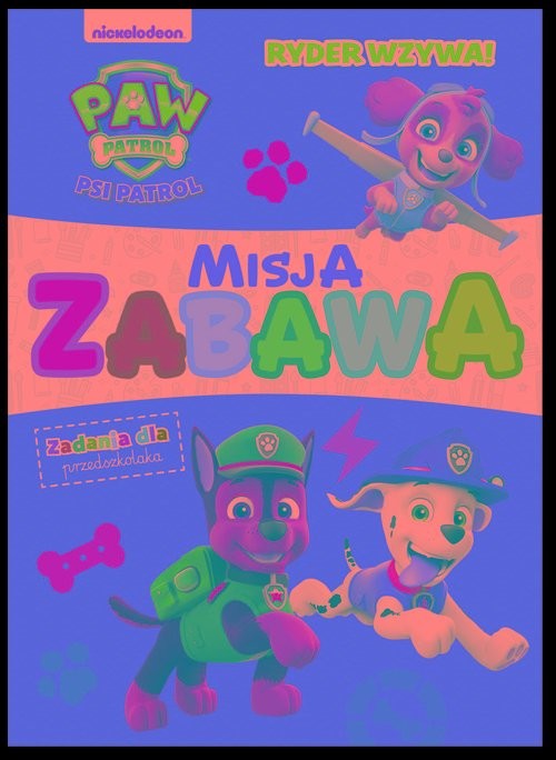 okładka Psi Patrol Misja zabawa Ryder wzywa książka