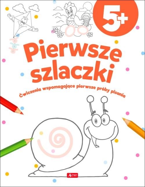 okładka Pierwsze szlaczki Ćwiczenia wspomagające pierwsze próby pisania książka