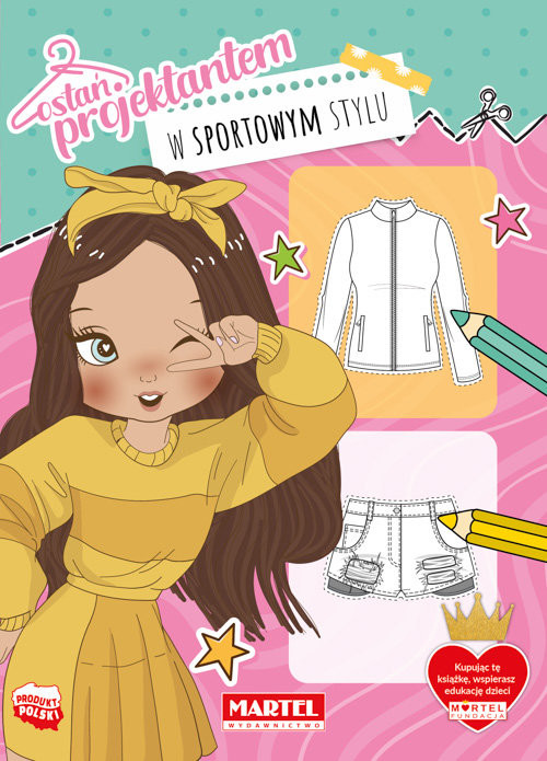 okładka Zostań projektantem W sportowym stylu książka | Salamon Katarzyna