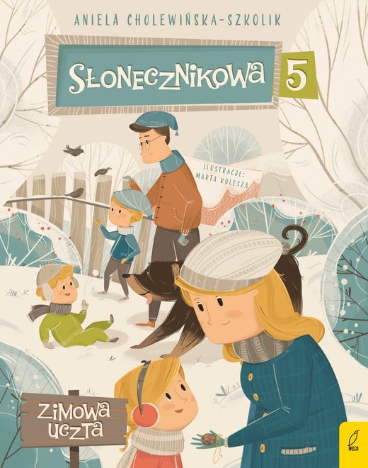 okładka Słonecznikowa 5. Zimowa uczta. Tom 4 ebook | epub, mobi | Aniela Cholewińska–Szkolik