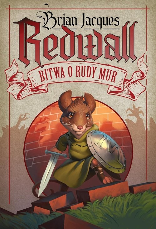 okładka Redwall Bitwa o Rudy Mur książka | Brian Jacques