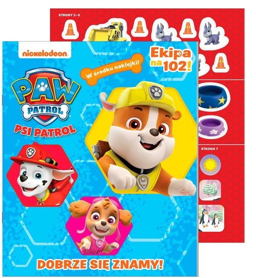 okładka Psi Patrol Activity Dobrze się znamy książka