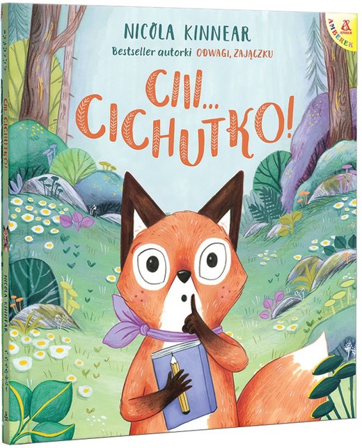okładka Ciii... Cichutko! książka | Kinnear Nicola