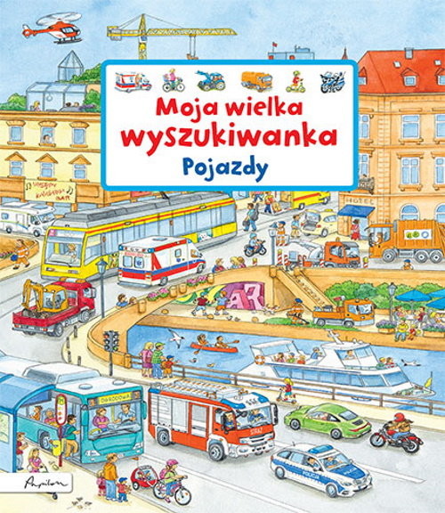 okładka Moja wielka wyszukiwanka. Pojazdy książka | Susanne Gernhauser