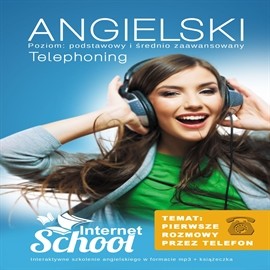 okładka Angielski. Telephoning audiobook | MP3 | Internet School
