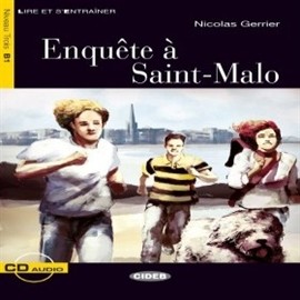okładka Enquête à Saint-Malo audiobook | MP3 | Gerrier Nicolas