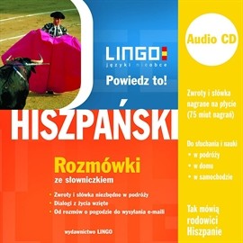 okładka Hiszpański. Rozmówki. Powiedz to! audiobook | MP3 | Justyna Jannasz