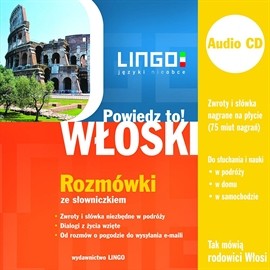 okładka Włoski. Rozmówki. Powiedz to! audiobook | MP3 | Tadeusz Wasiucionek
