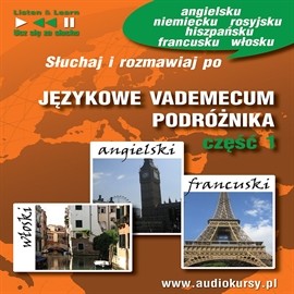 okładka Językowe Vademecum Podróżnika część 1 - Angielski, Francuski, Włoski audiobook | MP3 | Dorota Guzik