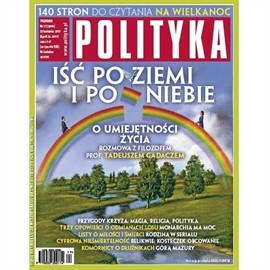 okładka AudioPolityka Nr 17 z 20 kwietnia 2011 roku audiobook | MP3 | Polityka