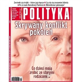okładka AudioPolityka Nr 35 z 28 sierpnia 2013 audiobook | MP3 | Polityka