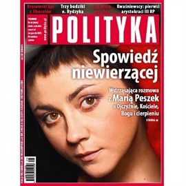 okładka AudioPolityka Nr 39 z 26 września 2012 roku audiobook | MP3 | Polityka
