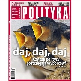 okładka AudioPolityka Nr 40 z 28 września 2011 roku audiobook | MP3 | Polityka