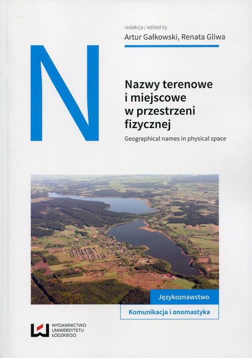 okładka Nazwy terenowe i miejscowe w przestrzni fizycznej ebook | pdf | Opracowania Zbiorowe