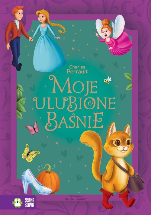 okładka Moje ulubione baśnie Charles Perrault książka