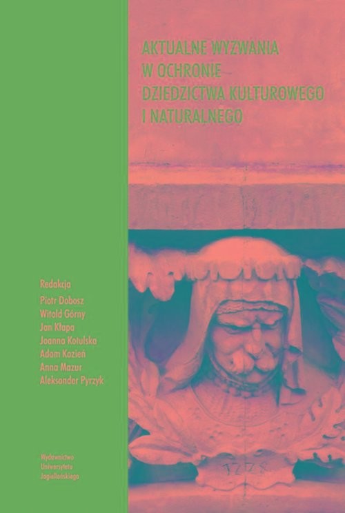 okładka Aktualne wyzwania w ochronie dziedzictwa kulturowego i naturalnego książka