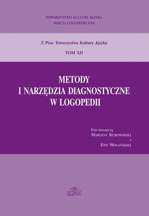 okładka Metody i narzędzia diagnostyczne w logopedii ebook | pdf | Praca Zbiorowa
