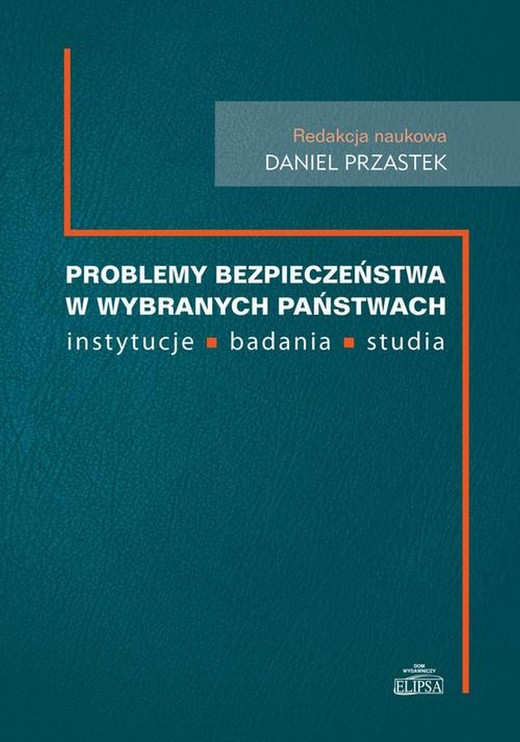 okładka Problemy bezpieczeństwa w wybranch państwach ebook | pdf | Daniel Przastek