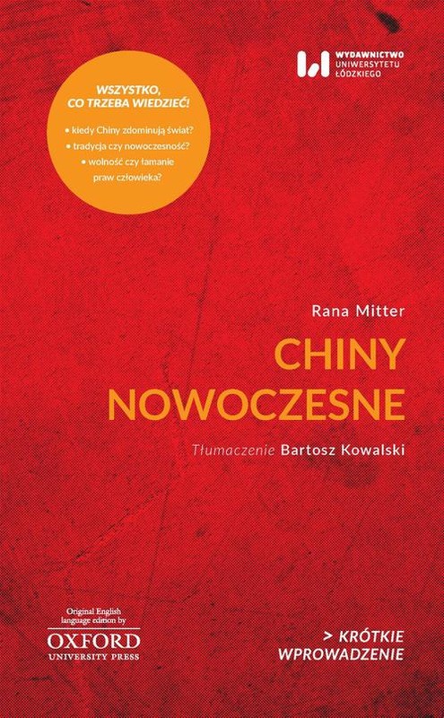 okładka Chiny nowoczesne ebook | epub, mobi, pdf | Rana Mitter
