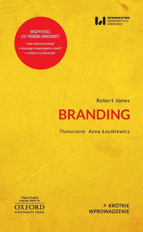 okładka Branding ebook | epub, mobi, pdf | Robert Jones