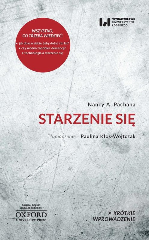 okładka Starzenie się ebook | epub, mobi, pdf | Nancy A. Pachana
