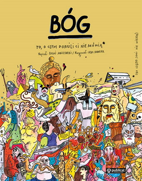 okładka Bóg. To, o czym dorośli Ci nie mówią książka | Boguś Janiszewski