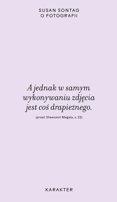 okładka O fotografii książka | Susan Sontag