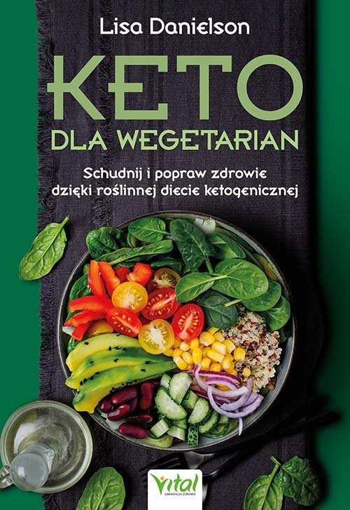 okładka Keto dla wegetarian książka | Danielson Lisa
