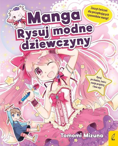 okładka Manga Rysuj modne dziewczyny książka | Tomomi Mizuna