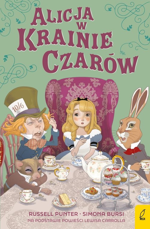 okładka Alicja w Krainie Czarów powieść graficzna książka | Russell Punter