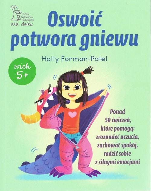 okładka Oswoić potwora gniewu książka | Forman-Patel Holly