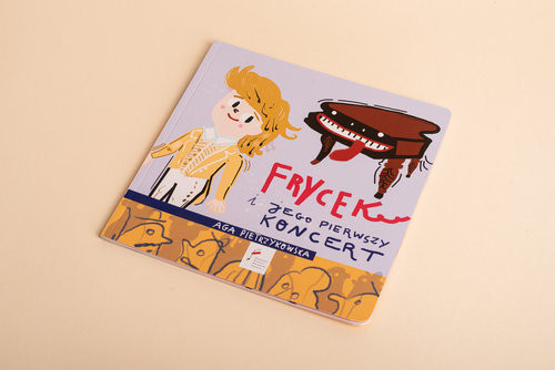 okładka Frycek i jego pierwszy koncert książka | Aga Pietrzykowska