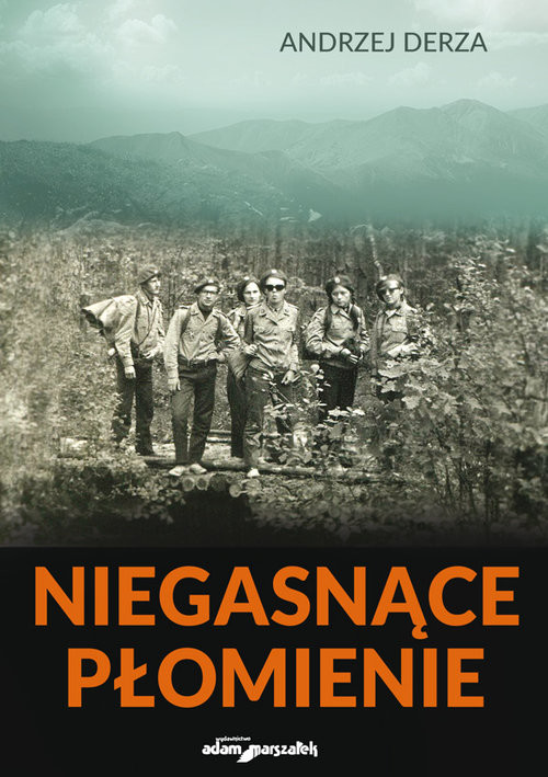 okładka Niegasnące płomienie książka | Andrzej Derza