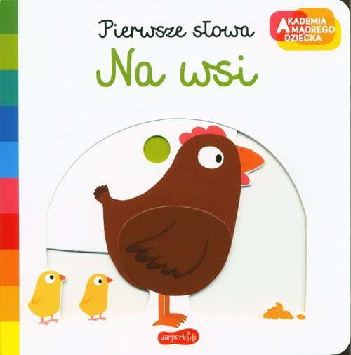 okładka Pierwsze słowa Na wsi Akademia mądrego dziecka książka