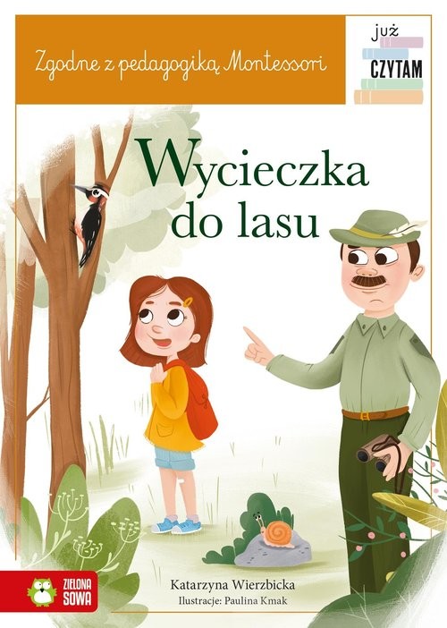 okładka Już czytam Montessori Wycieczka do lasu książka | Katarzyna Wierzbicka