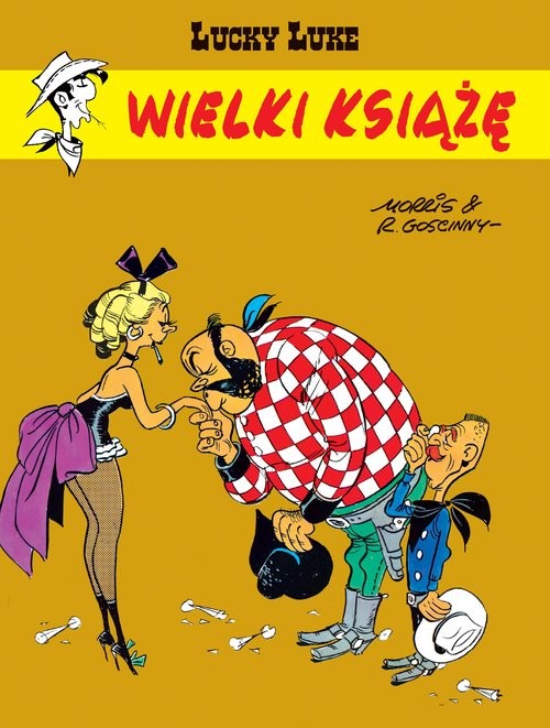 okładka Lucky Luke Wielki książę książka