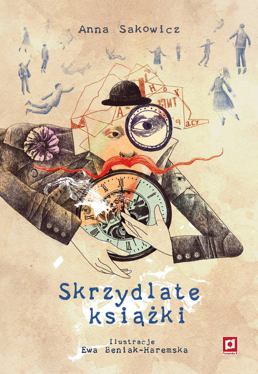 okładka Skrzydlate książki książka | Anna Sakowicz