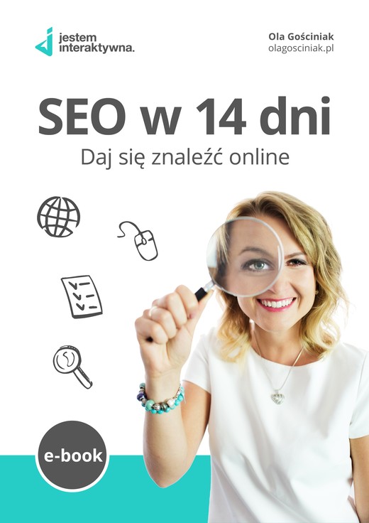 okładka SEO w 14 dni. Daj się znaleźć online ebook | epub, mobi, pdf | Ola Gościniak