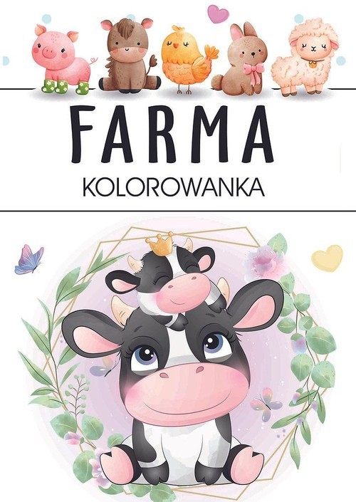 okładka Farma Kolorowanka książka