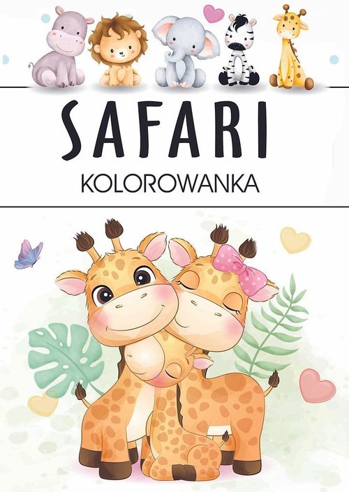 okładka Safari Kolorowanka książka
