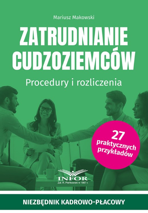 okładka Zatrudnianie cudzoziemców. Procedury i rozliczenia ebook | pdf | Mariusz Makowski