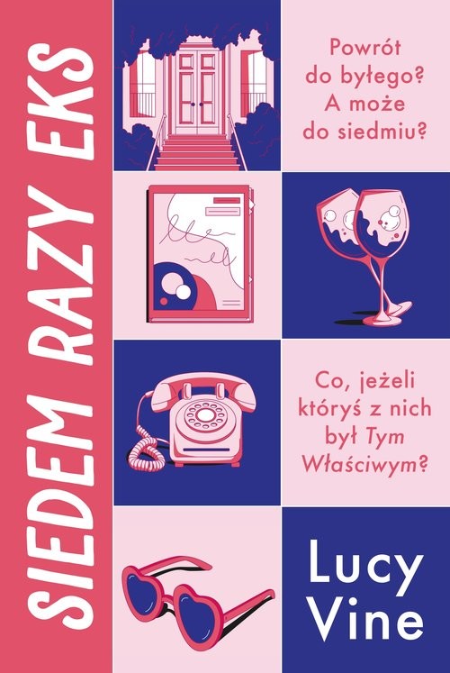 okładka Siedem razy eks książka | Lucy Vine