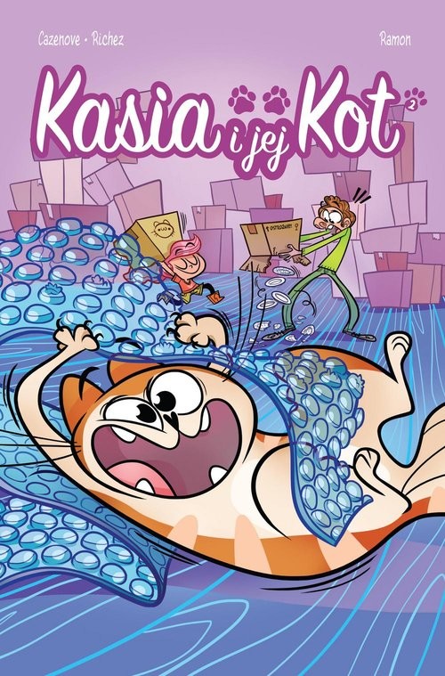 okładka Kasia i jej kot. Tom 2 książka | Opracowania Zbiorowe