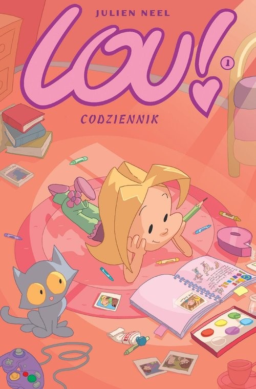 okładka Lou! Codziennik. Tom 1 książka | Opracowania Zbiorowe