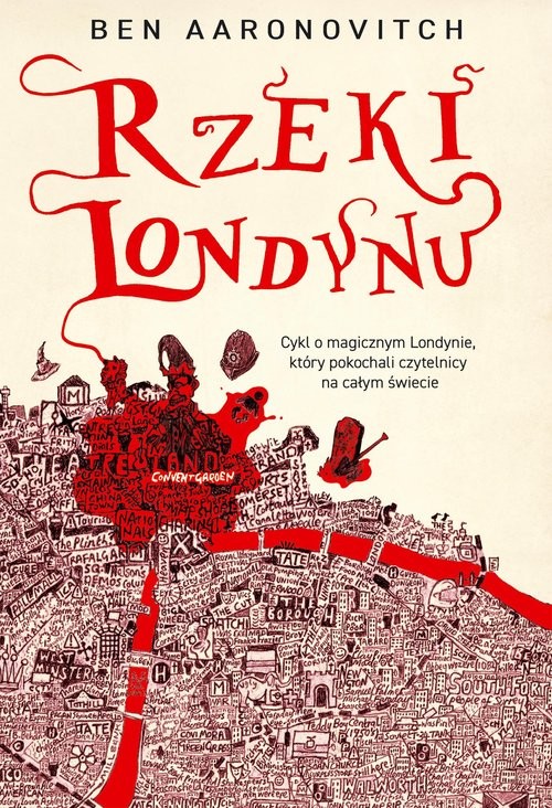 okładka Rzeki Londynu książka | Ben Aaronovitch
