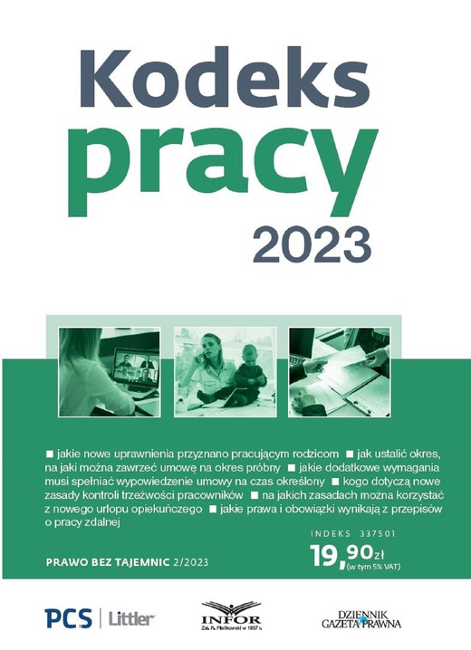okładka Kodeks pracy 2023 ebook | pdf | Praca zbiorowa