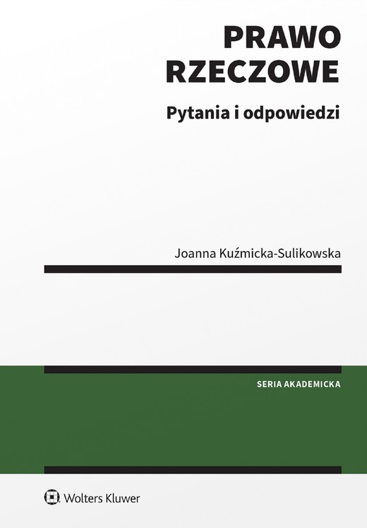 okładka Prawo rzeczowe. Pytania i odpowiedzi (pdf) ebook | pdf | Joanna Kuźmicka-Sulikowska